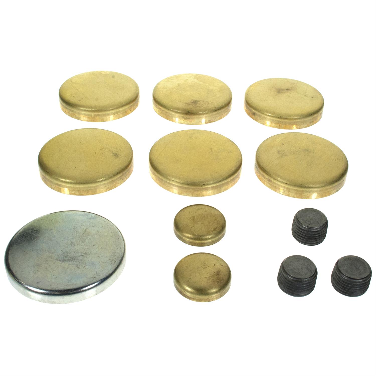 MEL MPE101BR SBC Small Block Chevy 400 Brass Engine Freeze Frost Plug