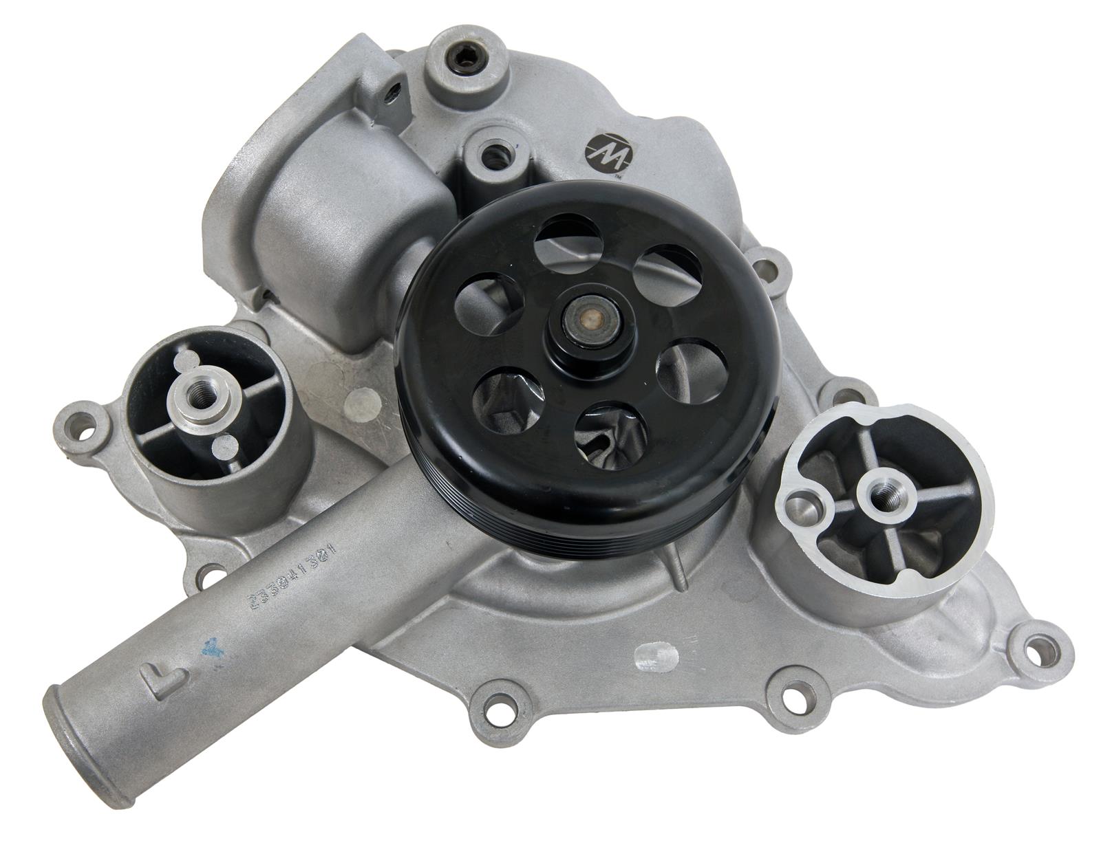 Melling Engine Water Pumps MWP-511 Pump, Mechanical, Replacement, OEM Style, Aluminum, Natural Finish, Standard Volume, with Pulley, Chrysler, Dodge, Jeep., 5.7L, 6.1L, Each thumbnail 2