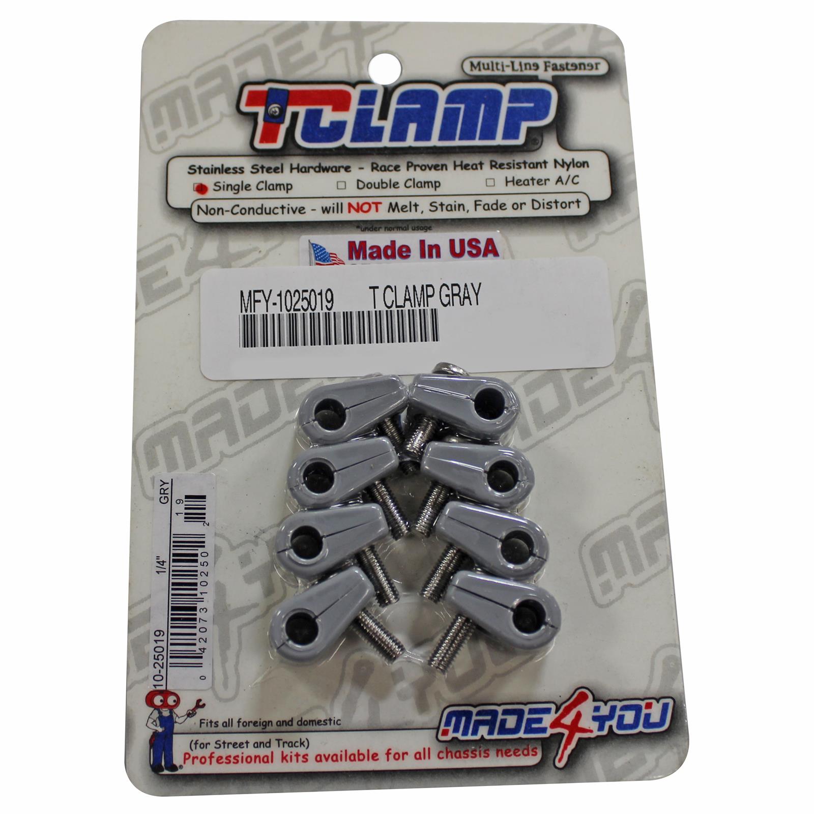 Made For You Products 1025019 Made For You Single Place TClamps
