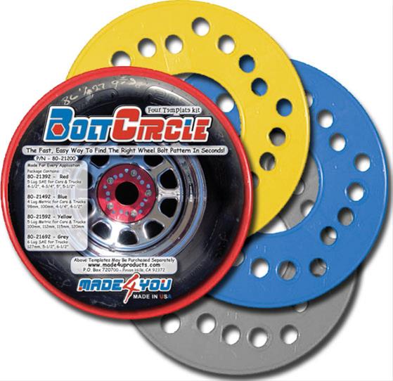 Made For You Products 8021492 Made For You Bolt Pattern Templates