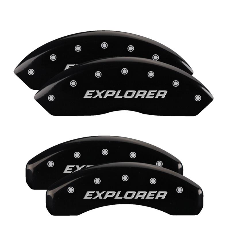 MGP Caliper Covers 10041SEXPBK MGP Black Caliper Covers Summit Racing