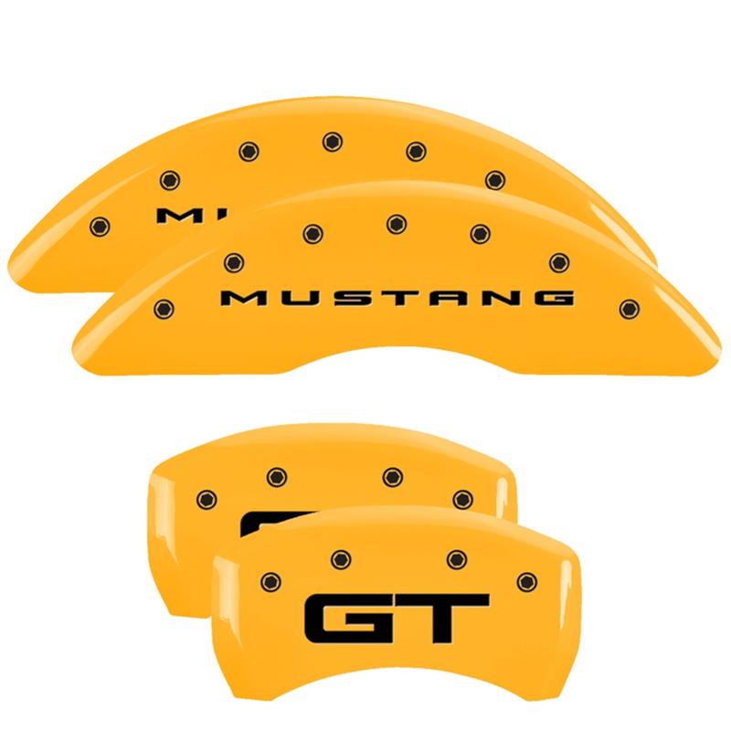 MGP Caliper Covers 10200S2MGYL MGP Yellow Caliper Covers Summit Racing