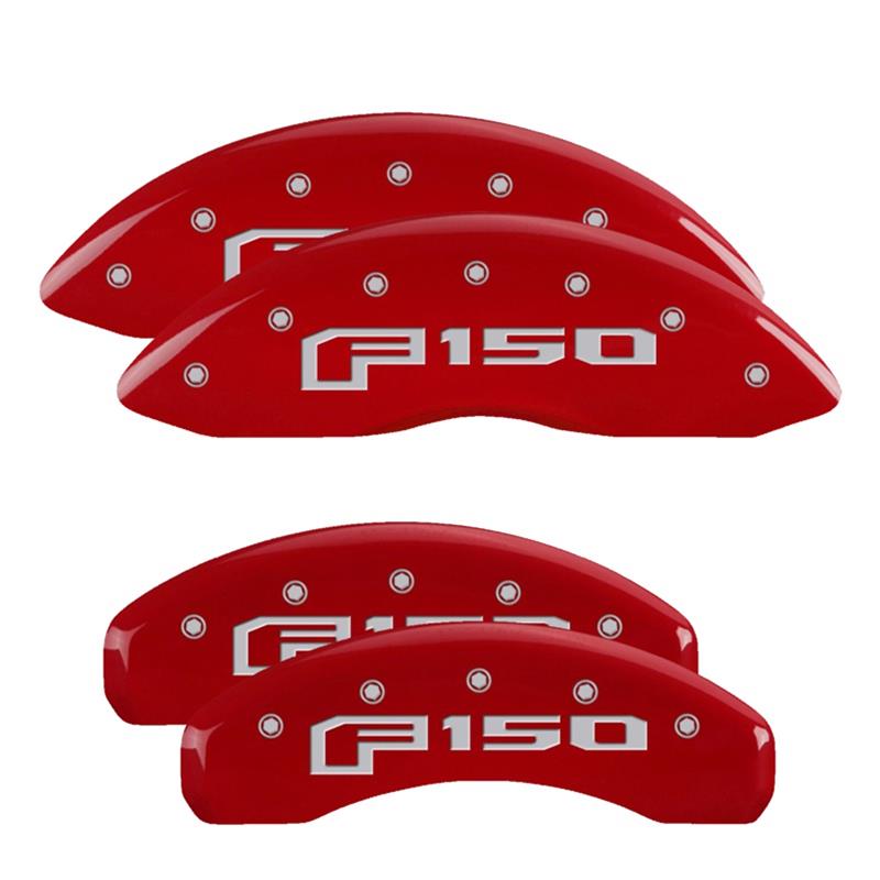 MGP Caliper Covers - Brake for 2021-2024 EXPEDITION, F-150 10256SCUSDF Set Of 4 Covers, Engraved Front And Rear: Custom Graphics, Designated Finish