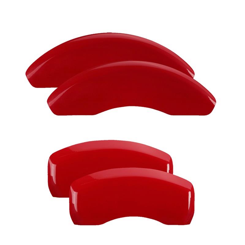 MGP Caliper Covers - Brake for 1997-1998 Z3 22202SCUSDF Set Of 4 Covers, Engraved Front And Rear: Custom Graphics, Designated Finish.