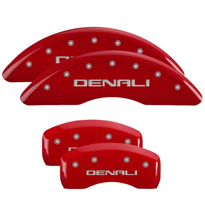 MGP Caliper Covers - Brake for 2007-2016 ACADIA, 2017 ACADIA LIMITED 34001SCUSDF Set Of 4 Covers, Engraved Front And Rear: Custom Graphics, Designated Finish.