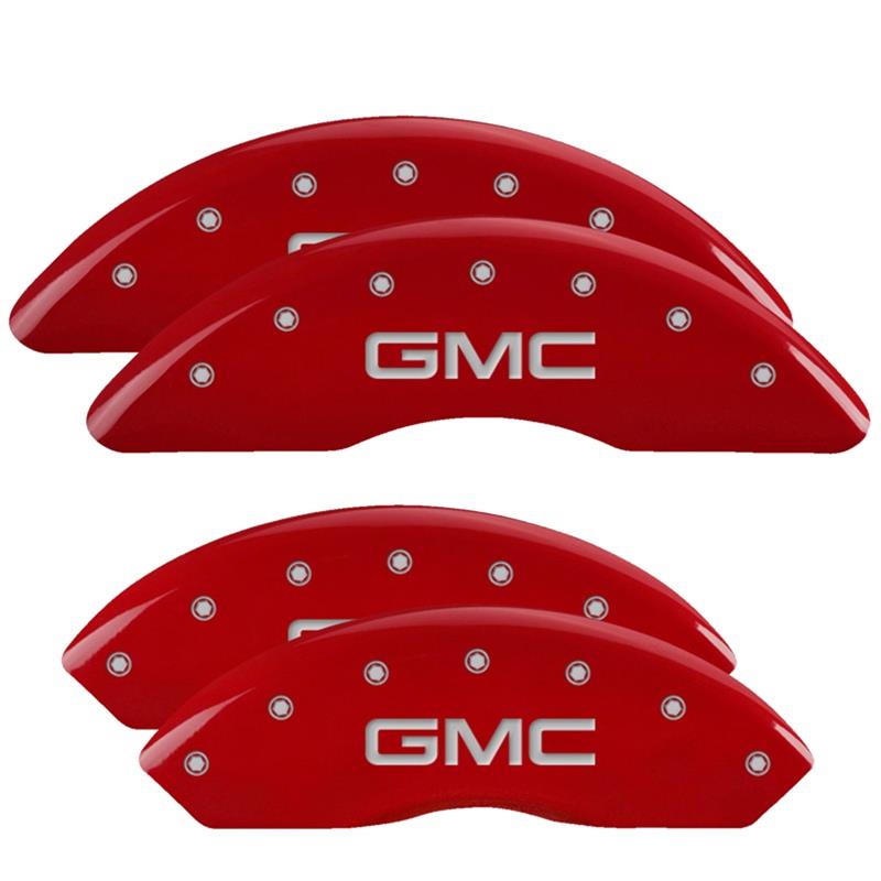 MGP Caliper Covers - Brake for 2009-2016 SAVANA 2500, 3500 34210SCUSDF Set Of 4 Covers, Engraved Front And Rear: Custom Graphics, Designated Finish.