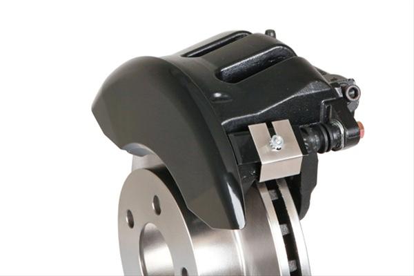 MGP 4 Caliper Covers Engraved Front & Rear Style 1/Chrysler Wing Black finish silver ch thumbnail 9