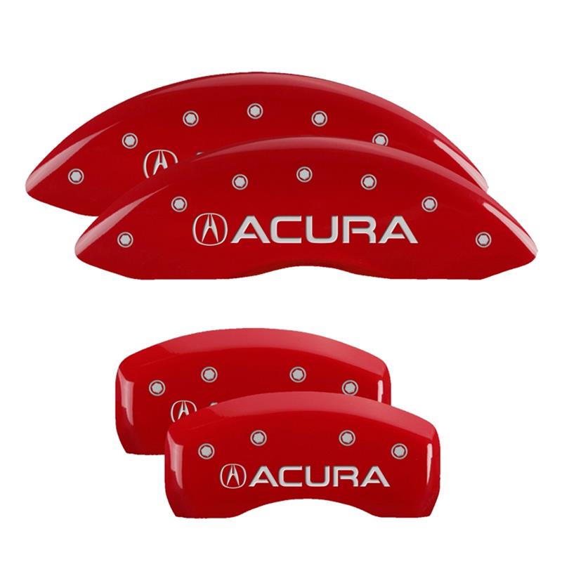 MGP Caliper Covers - Brake Pad for 2017-2020 MDX 39021SCUSDF Set Of 4 Covers, Engraved Front And Rear: Custom Graphics, Designated Finish.