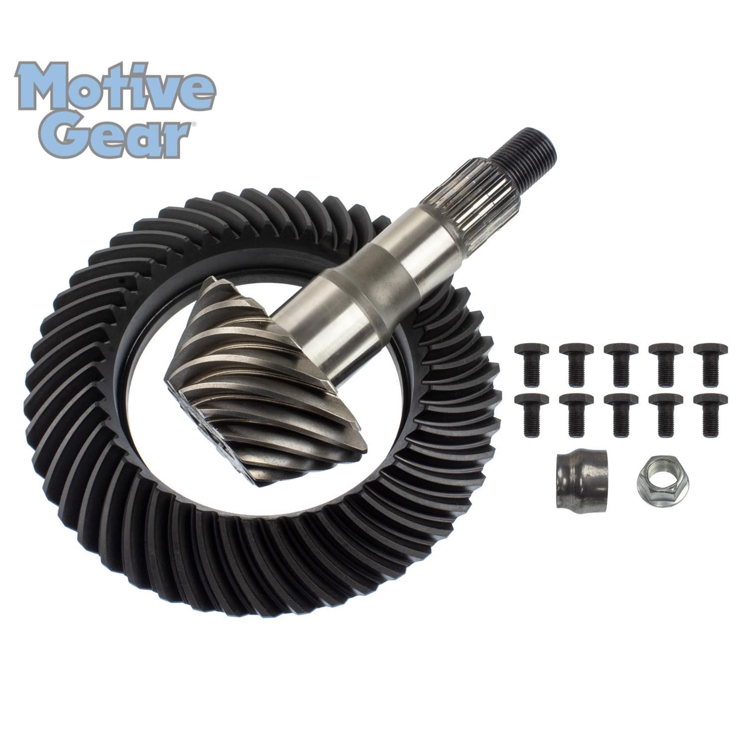 Motive Gear Ring and Pinion Sets D205-336 Dana M205 3.36 Gears Pinion, RP DANA 205 '04-'14 FRONT