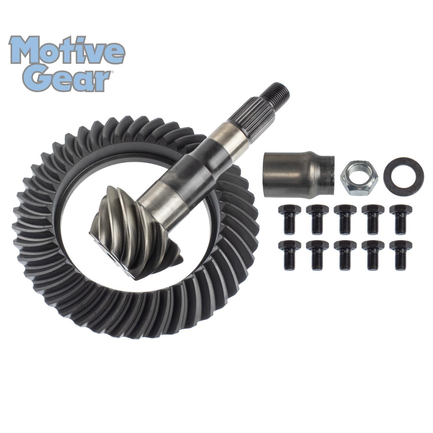Motive Gear Ring and Pinion Sets D44-391HD-1 Dana 44-HD 3.91 Gears Pinion, RP DANA44HD '00-'10 7/16"
