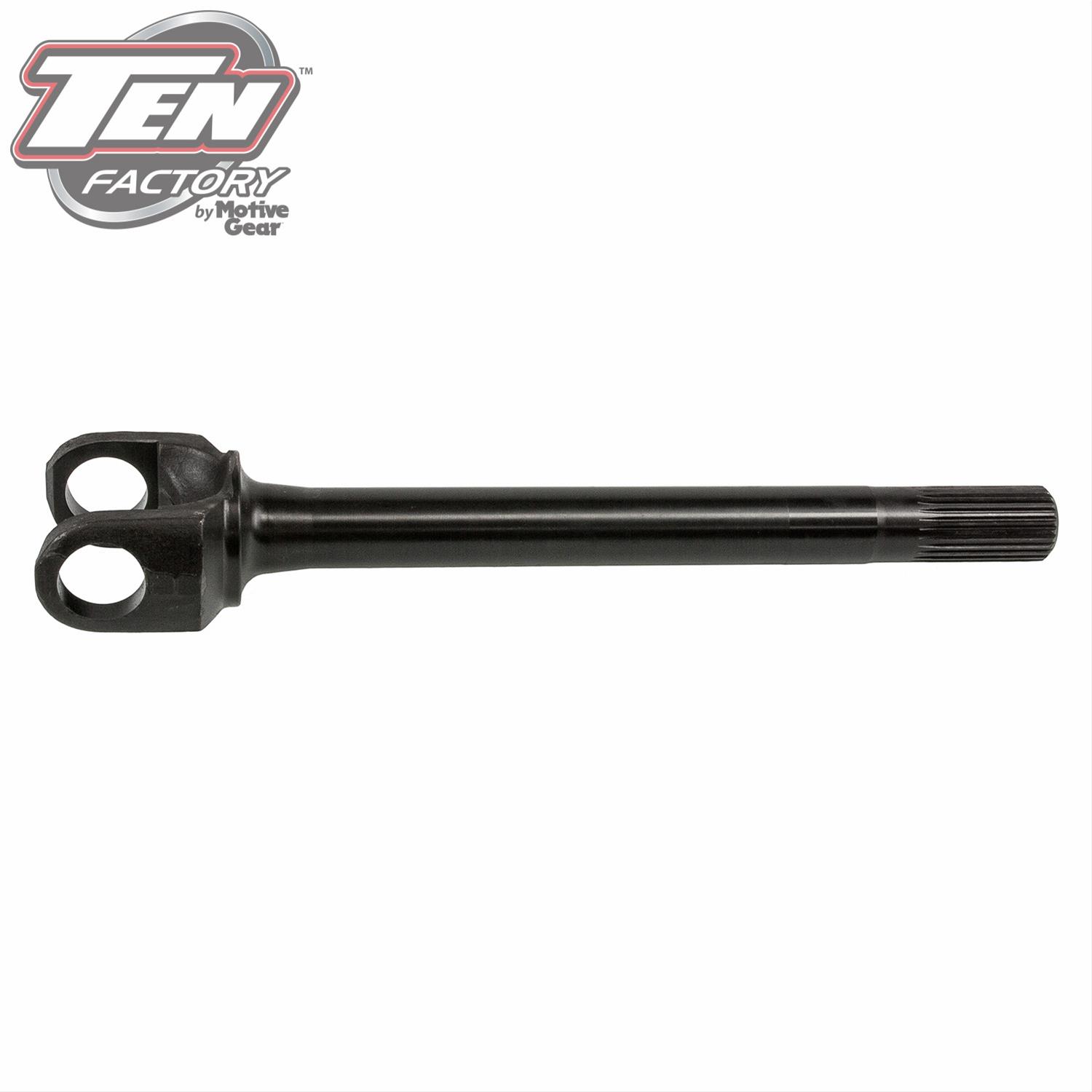 Motive Gear Ten Factory Axle Shafts for 1972-1981 CJ5, 1972-1975 CJ6, 1976-1981 CJ7 - MG20209B Shaft, Factory, Front Inner, 4340 Chromoly, 27-spline Inner, 14.140 in. Length, Each