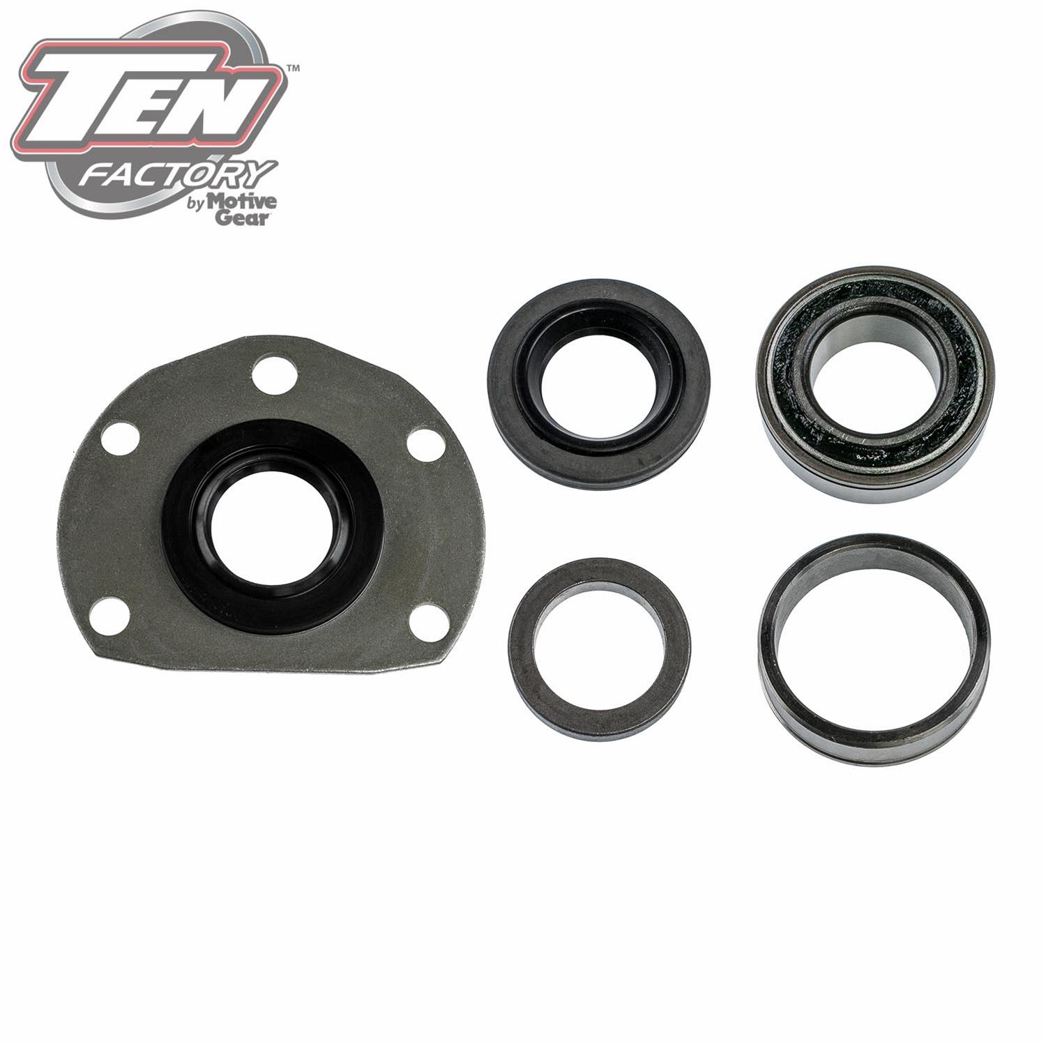 Motive Gear Axle Bearings for 1976-1983 CJ5, 1976-1986 CJ7 - MG20KIT Bearing, One Bearing, One Seal, One Lock Ring, One Spacer, One Retaining Plate, Rear, AMC Model 20, Jeep, Kit