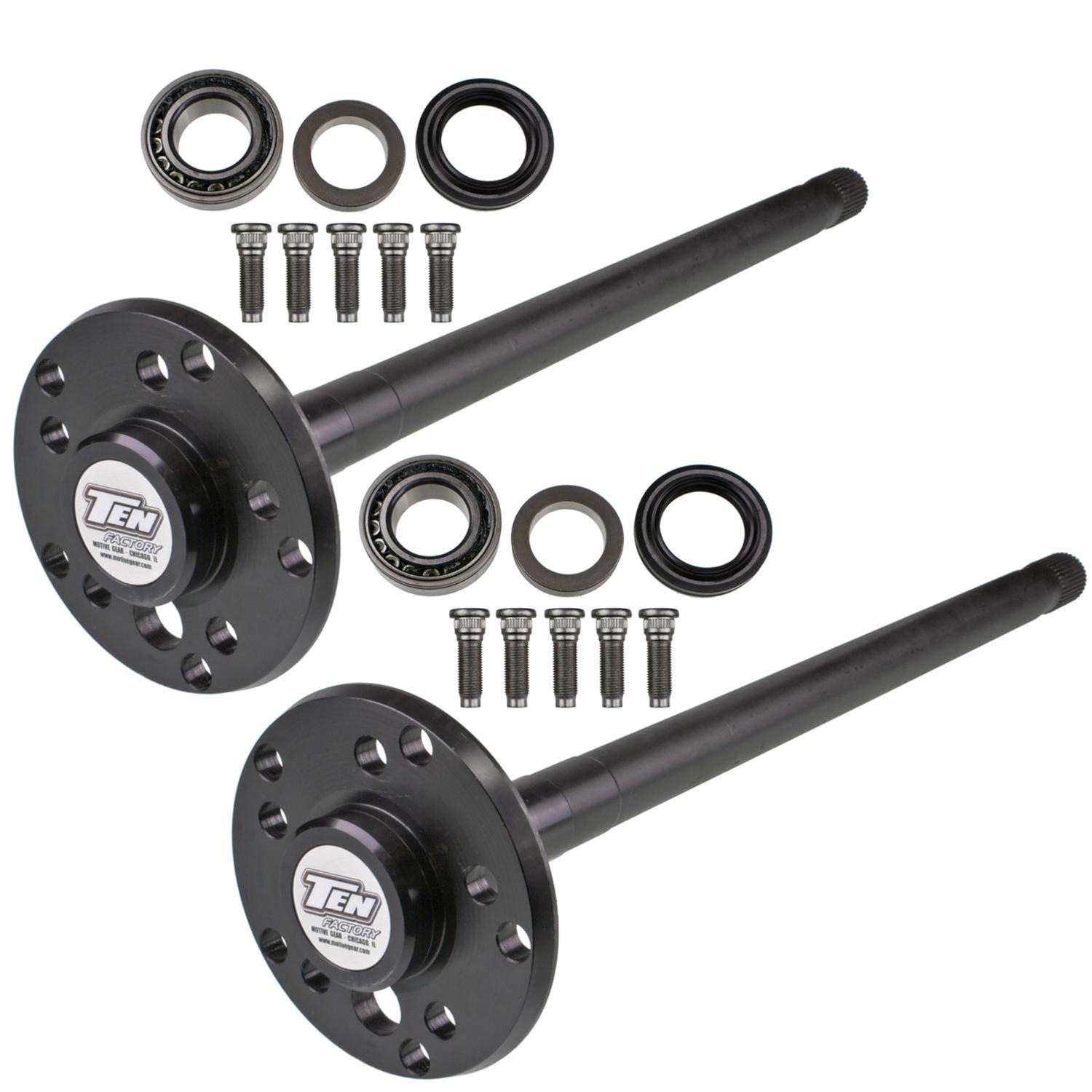 Motive Gear Ten Factory Axle Shafts for 1987-2006 WRANGLER - MG22137 Shafts, Direct Fit, 4140 Chromoly, 35-Spline, 29.750 in./29.250 in. Length, Jeep, Kit