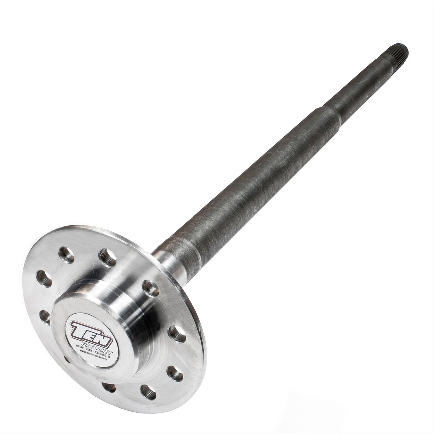 Motive Gear Ten Factory Axle Shafts MG25145 Shaft, Factory, C-clip, Rear Passenger Side, 1541H Alloy Steel, 34-spline Inner, 31.750 in. Length, Ford 9.75 in., Ford, Lincoln, Each