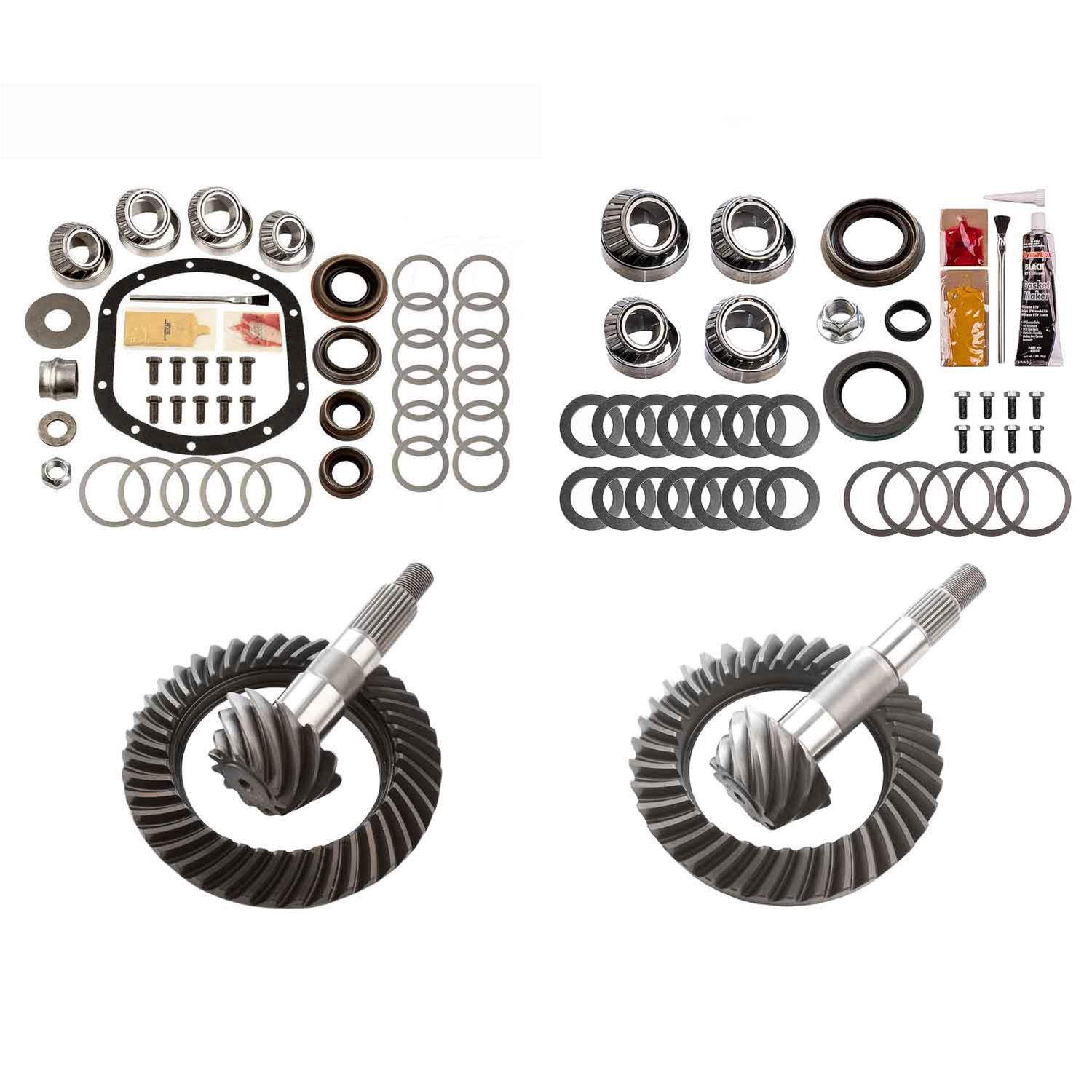 Motive Gear Ring and Pinion Installation Kit Combos MGK-110 Dana 30/35 4.56 Gears Gears, Combos, 30/35, 4.56:1 Ratio, 26-spline, Standard Rotation, Jeep, thumbnail 2