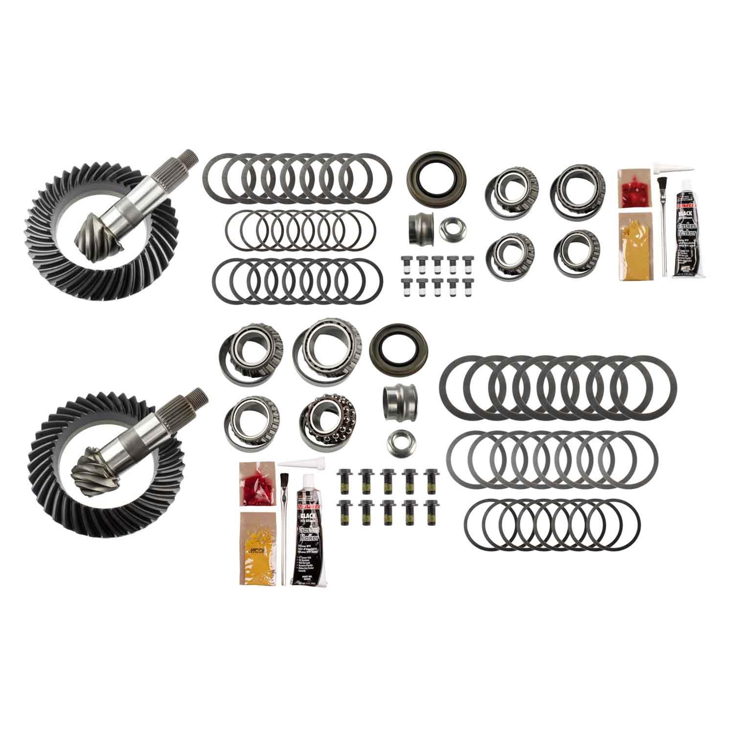 Motive Gear Ring and Pinion Installation Kit Combos MGK-133 Dana 44 Jeep Wrangler JL 4.88 Gears Gears, Combos, 44/44 JL, 4.88:1 Ratio, 28-spline, Jeep,