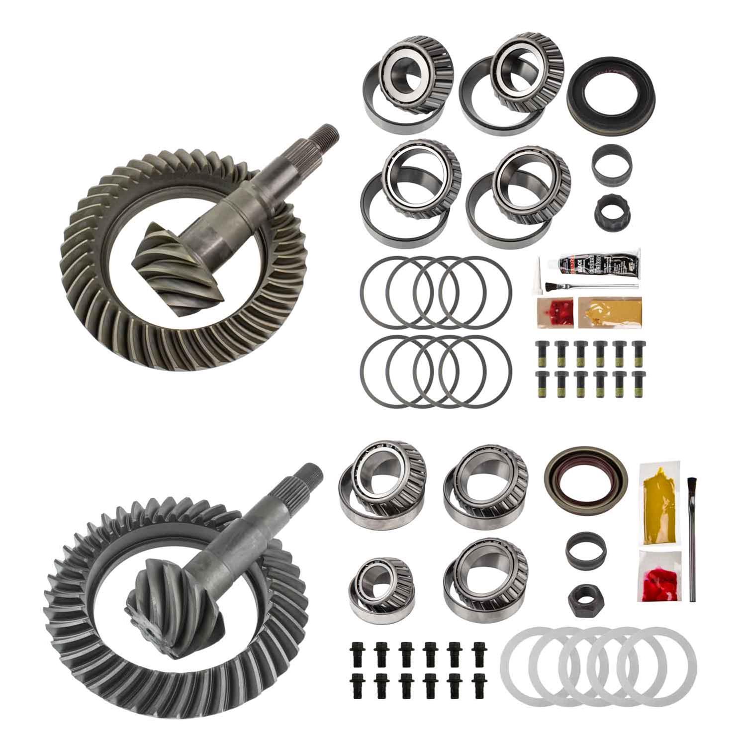 Motive Gear Ring and Pinion Installation Kit Combos MGK-427 Chrysler 9.25 in./Chrysler 11.5 in 4.10 Gears Differential Pinion, Differential Pinon Front Rear Complete