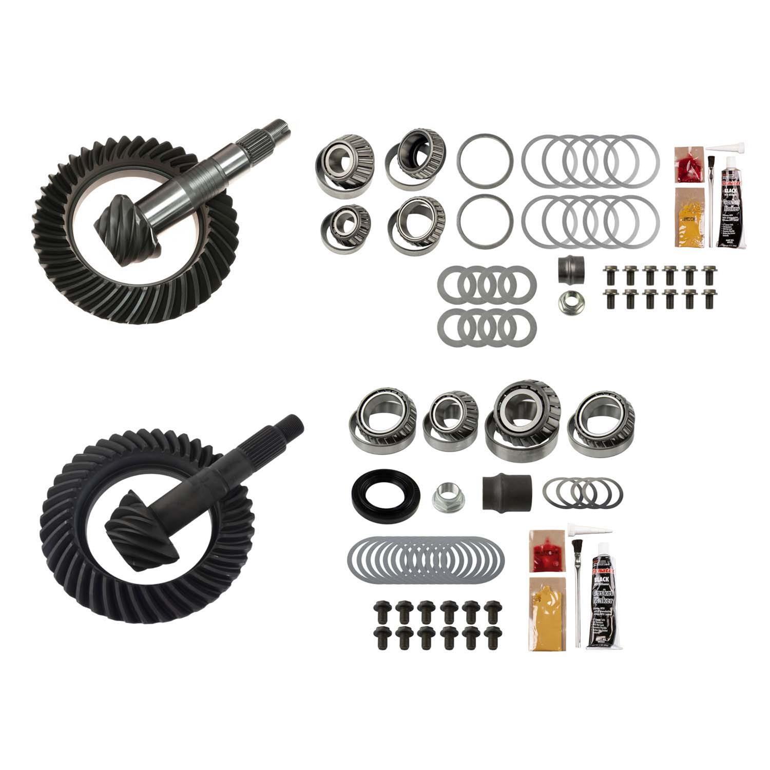 Motive Gear Ring and Pinion Gear and Installation Kit Combos