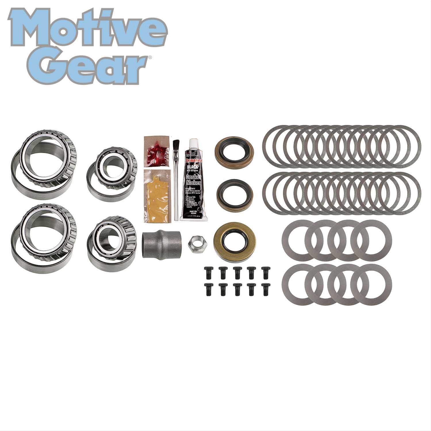 Motive Gear Master Ring and Pinion Installation Kits R11RTACFMK Kit, Kit, Toyota, 7.5 inch, Front, Kit