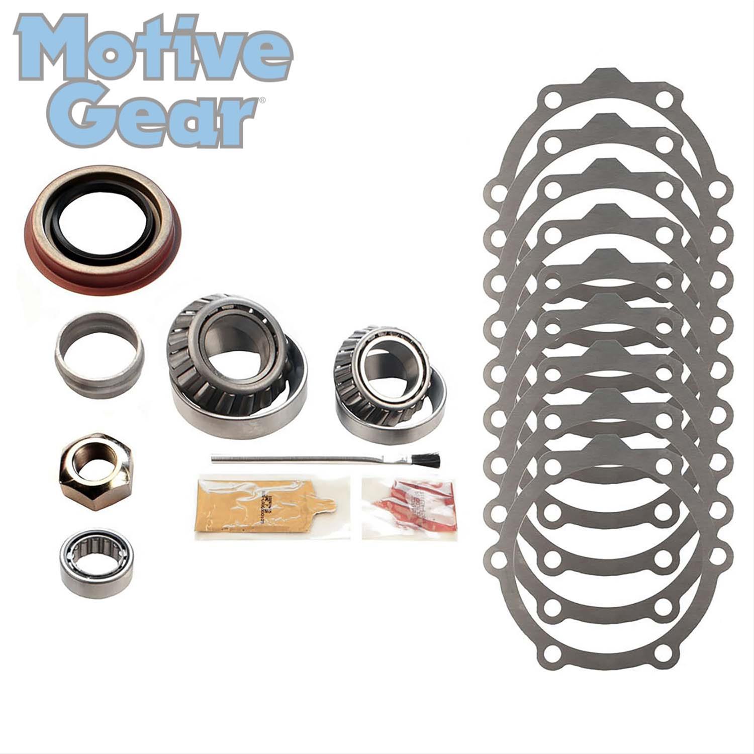 Motive Gear Basic Ring and Pinion Installation Kits R14RLRPK Kit, Basic, GM 10.5 in., 14-Bolt, Rear, Kit