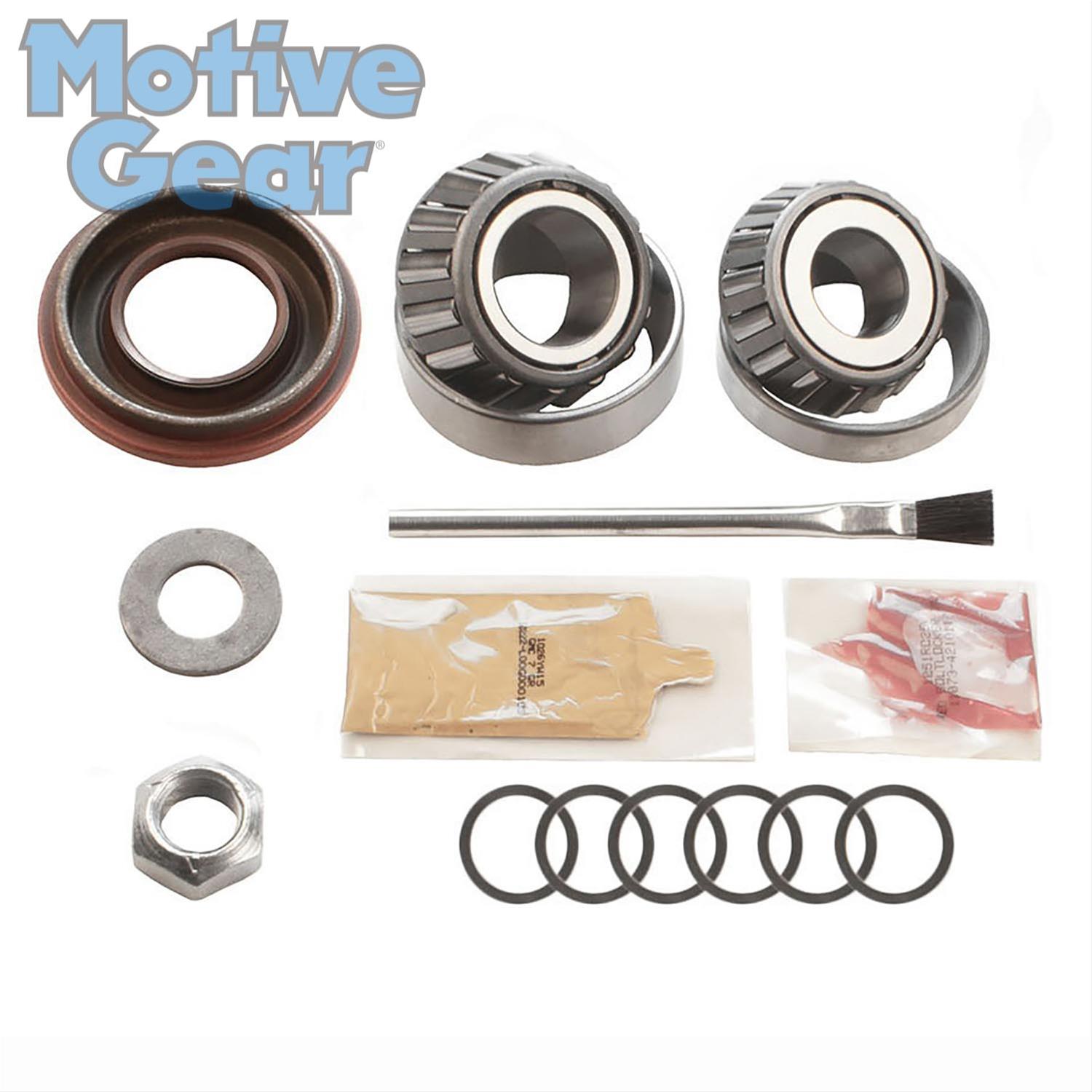 Motive Gear Basic Ring and Pinion Installation Kits RA28LRTPK Kit, Basic, Dana 44, Front/Rear, Kit