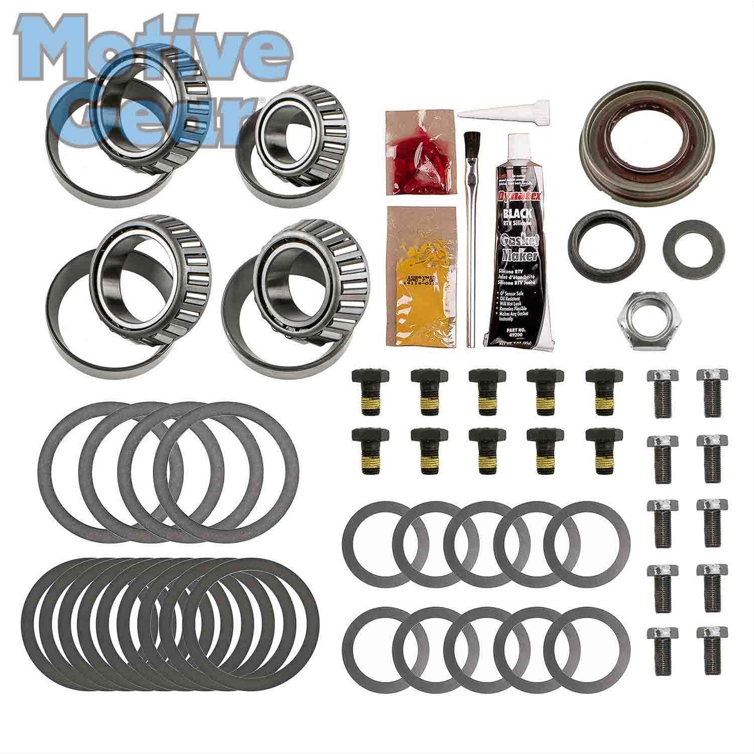 Motive Gear Master Ring and Pinion Installation Kits for 2007-2018 WRANGLER - RA28RJKMK Kit, Master, Dana 44, Jeep, Rear, Kit