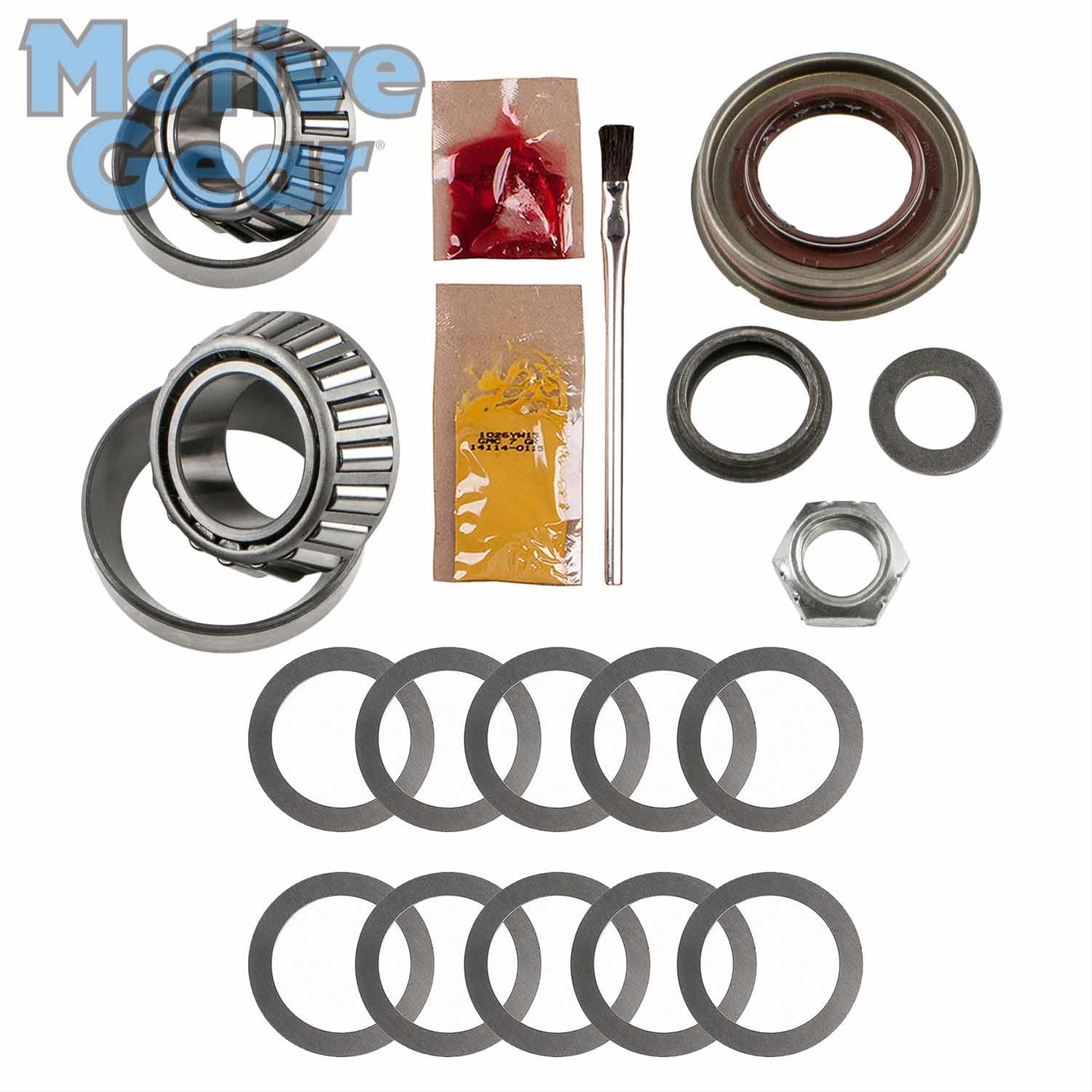 Motive Gear Basic Ring and Pinion Installation Kits for 2007-2018 WRANGLER - RA28RJKPK Kit, Basic, Dana 44, Jeep, Rear, Kit