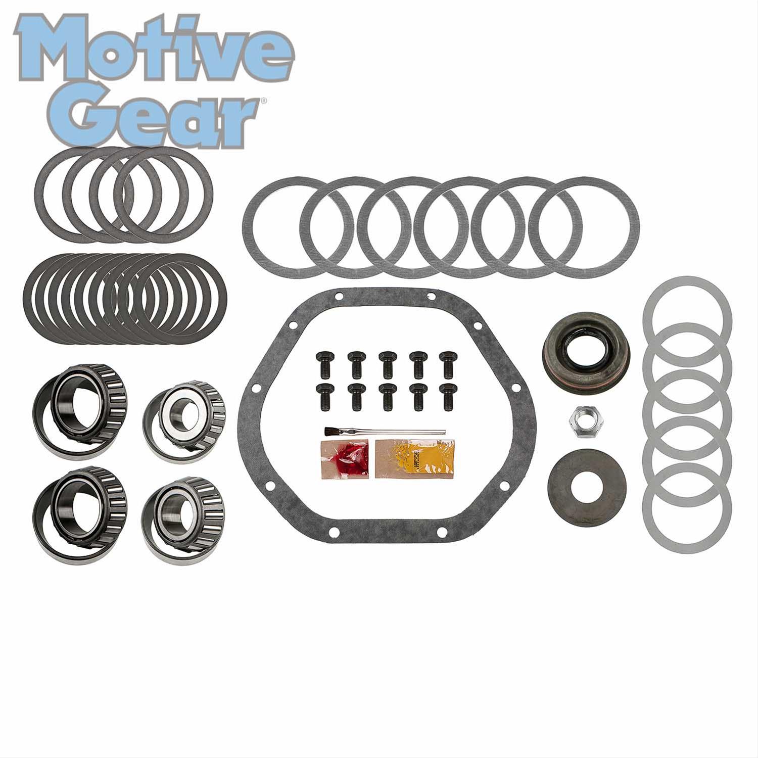 Motive Gear Master Ring and Pinion Installation Kits for 2003-2006 WRANGLER - RA28RUBMK Kit, Master, Dana 44, Front/Rear, Kit