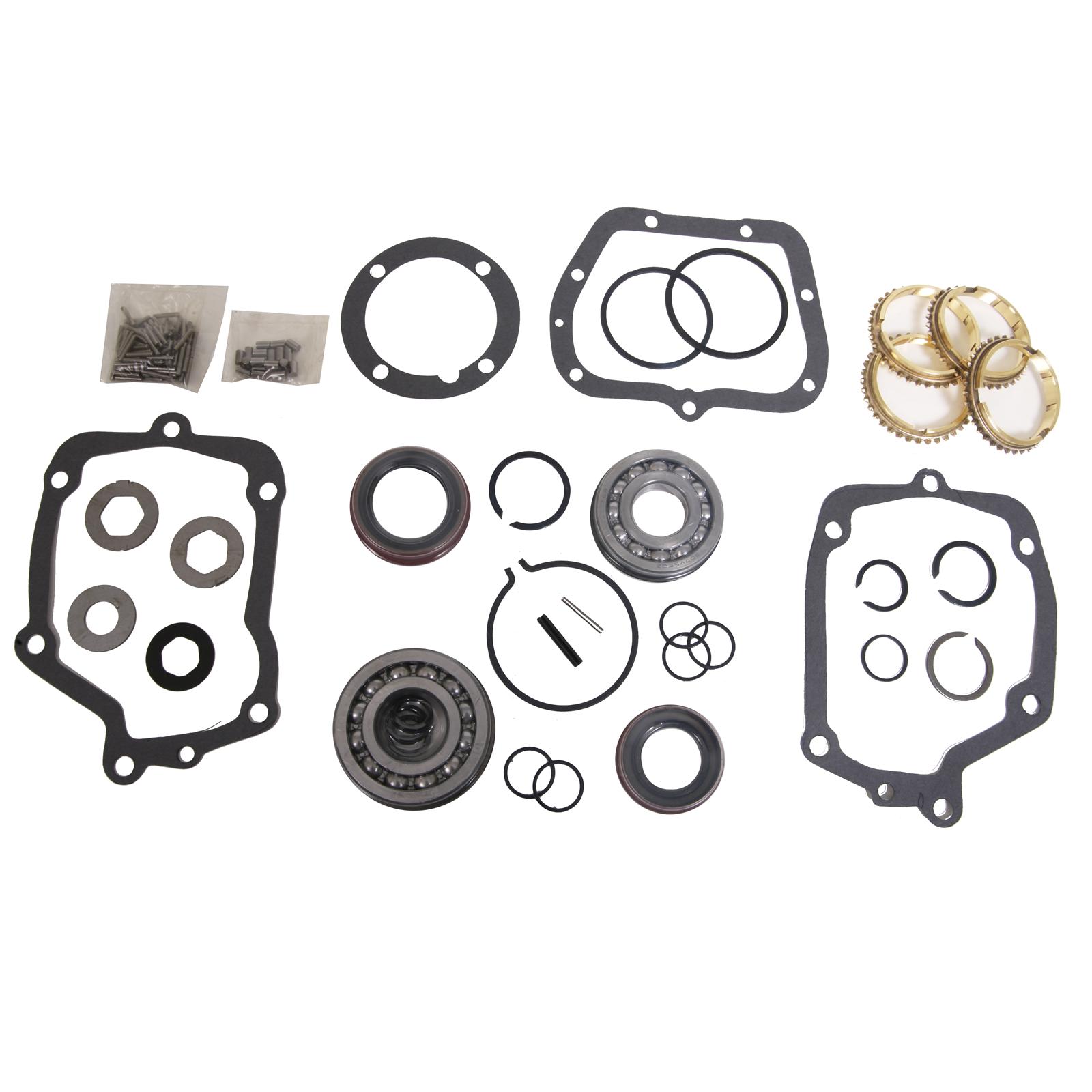 Motive Gear Manual Transmission Bearing and Seal Master Kits T297RAHDMK Rebuild Kit, Muncie, M-21, M-22, 1 in. Countershaft, Kit