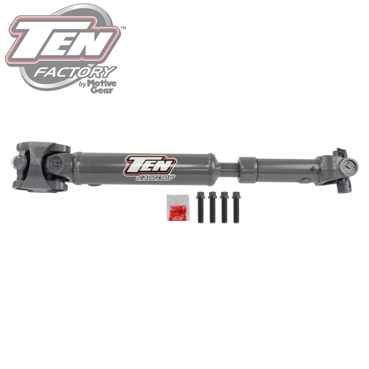 Motive Gear Ten Factory Driveshafts for 2004-2006 WRANGLER - TFR1310-2137 Driveshaft, 2-Piece, Rear, 4140 Chromoly, Jeep, Each