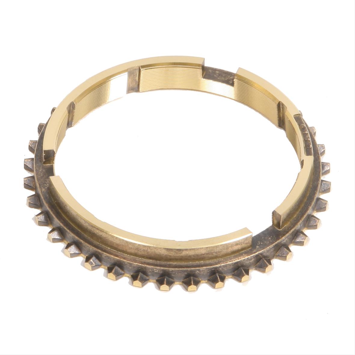 Motive Gear Manual Transmission Synchros WT297-14A Syncrho Rings, Brass, Muncie, 4-Speed, 65-74 With "Shoulder or Step", Each