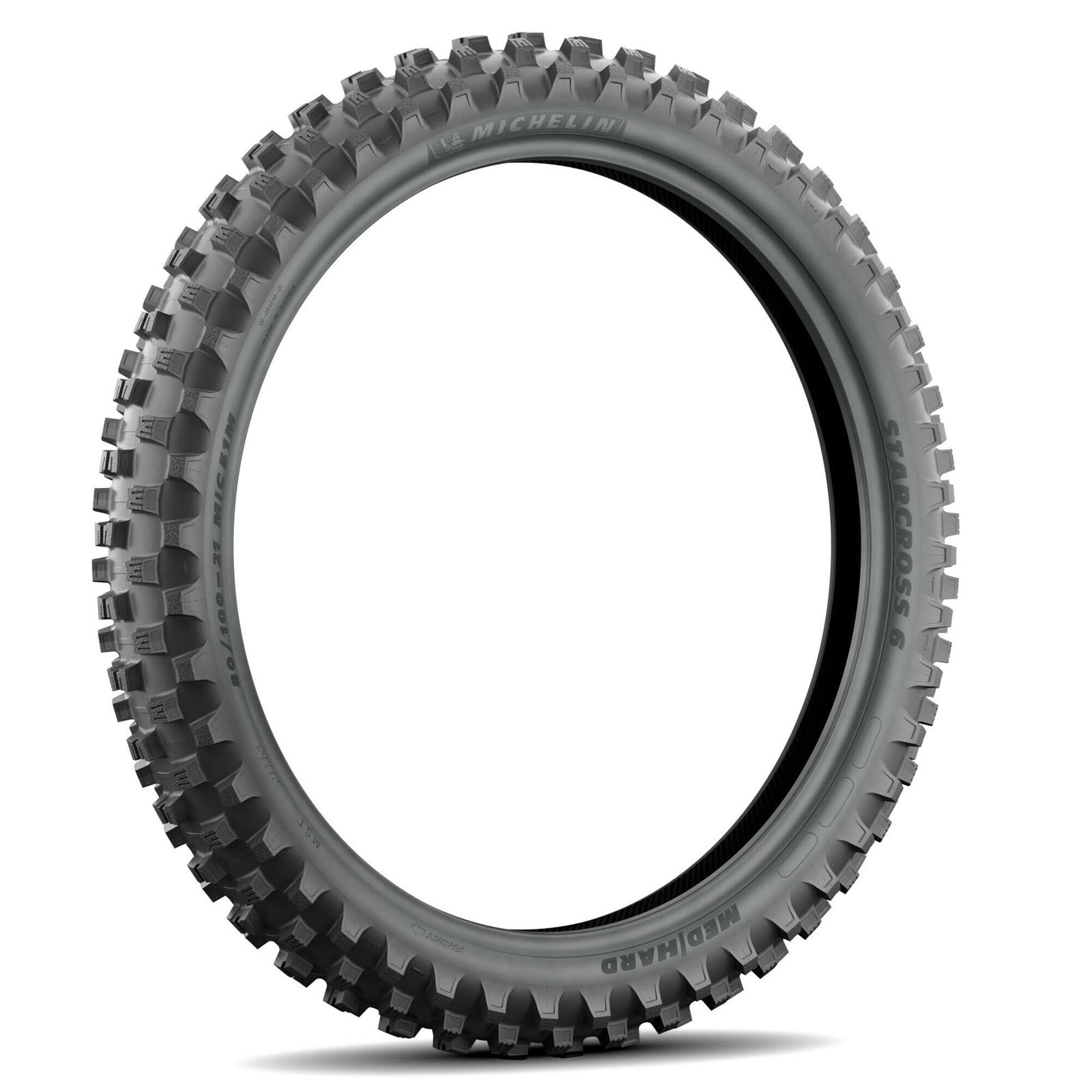 Michelin Motorcycle Tires 61893 Michelin Starcross 6 Medium Hard
