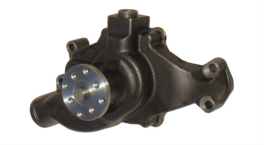 Milodon Mechanical Water Pumps 16200 Pump, Mechanical, High-Volume, Short, 1959-1968, Chevy Small Block, 283/327/350/400, Steel, Natural, Each