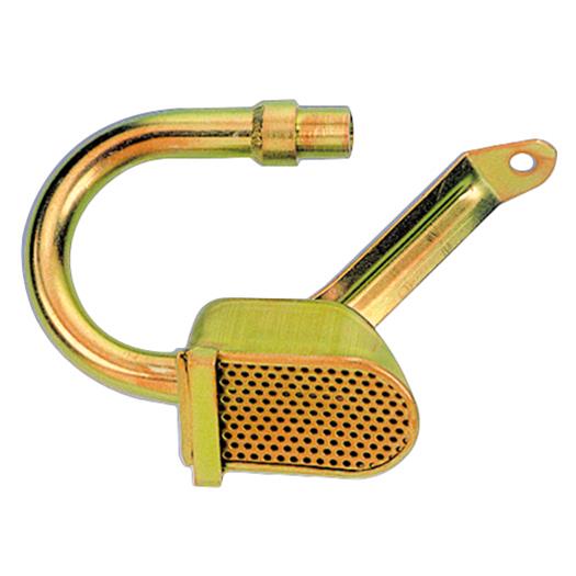 Milodon Oil Pump Pickups 18311 Pickup, Press Fit, Aftermarket Pan Style, 8.500 in. Pan Depth, 0.625 in. Tube Diameter, Chevy, Small Block, Each