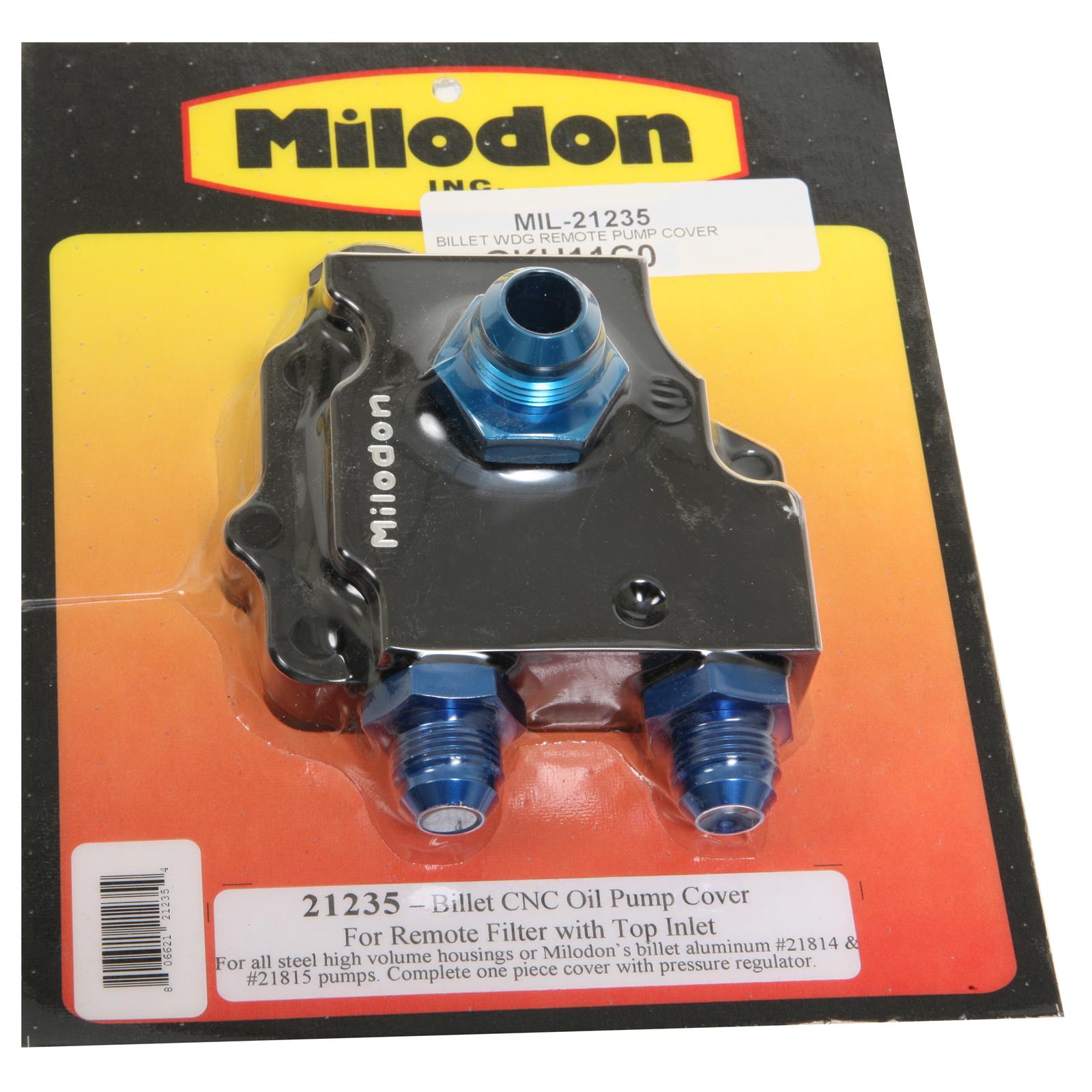 Andrew Halliday Brig Dårlig faktor Milodon 21235 Milodon Billet Aluminum Oil Pump Covers | Summit Racing