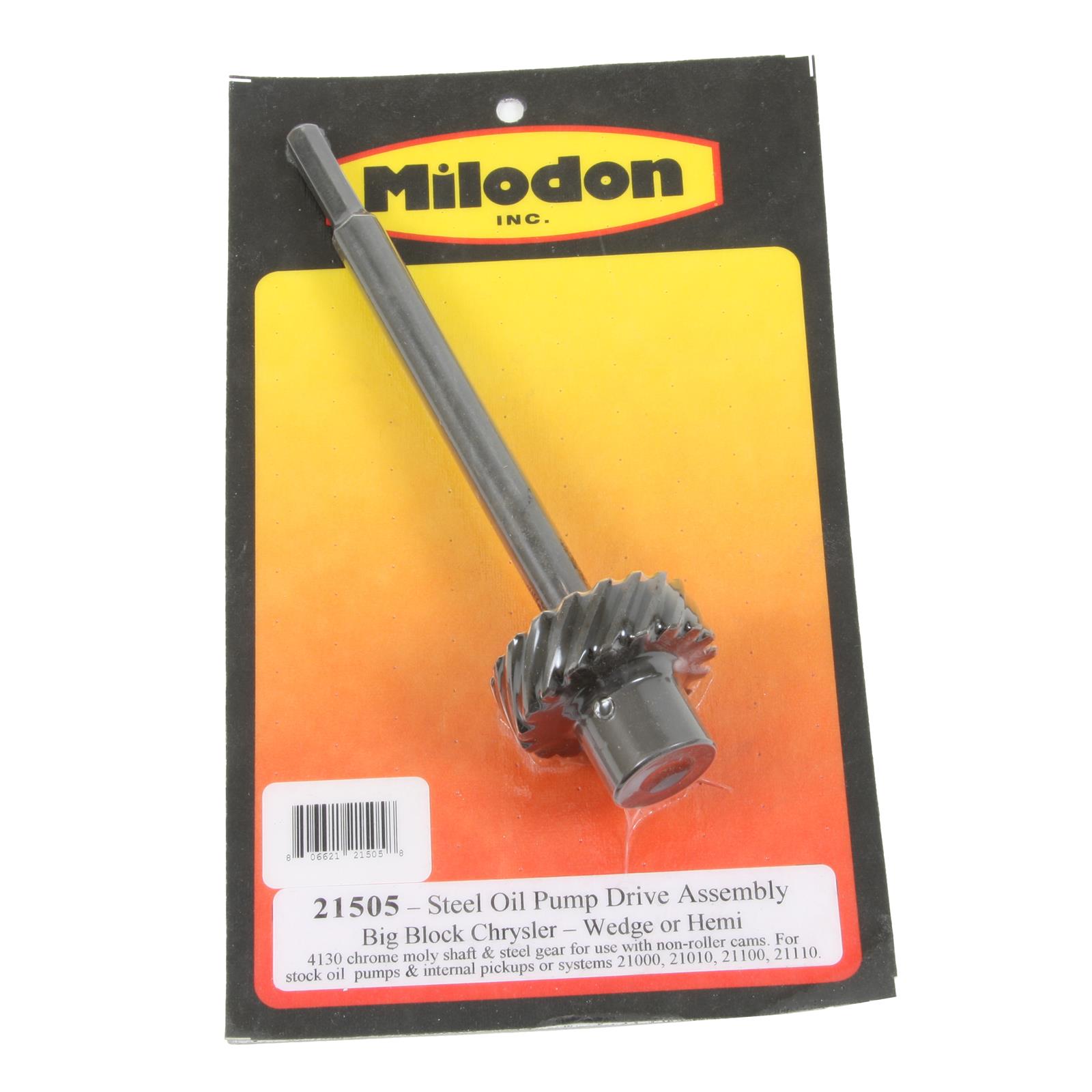 Milodon 21505 Milodon Oil Pump Driveshafts Summit Racing