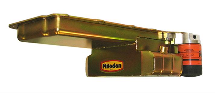 Milodon Oil Filter Adapters 21580 Adapters, Spin-on Bypass Adapter Style, Billet Aluminum, Natural, 13/16-16 in. Nipple Thread Size, Chevrolet, Small Block LS, Each thumbnail 2