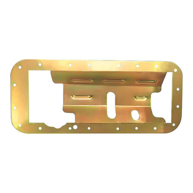 Milodon Windage Trays 32006 Tray, Steel, Gold Iridite, Louvered, Rear or Center Sump, Mopar, Big Block B, Big Block RB, 426 Hemi, Kit