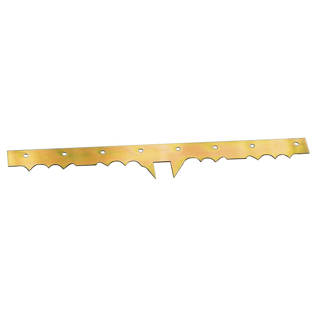 Milodon Crankshaft Scrapers 32645 Scraper, Steel, Gold Iridite, Chevy, Big Block, Each