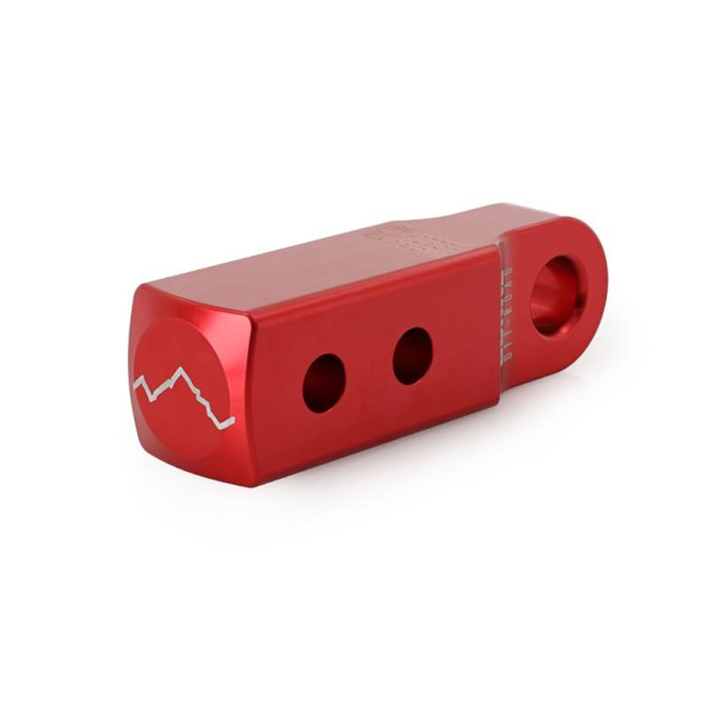 Borne Off-Road CNC Hitch Receiver Shackle 2in Red thumbnail 4