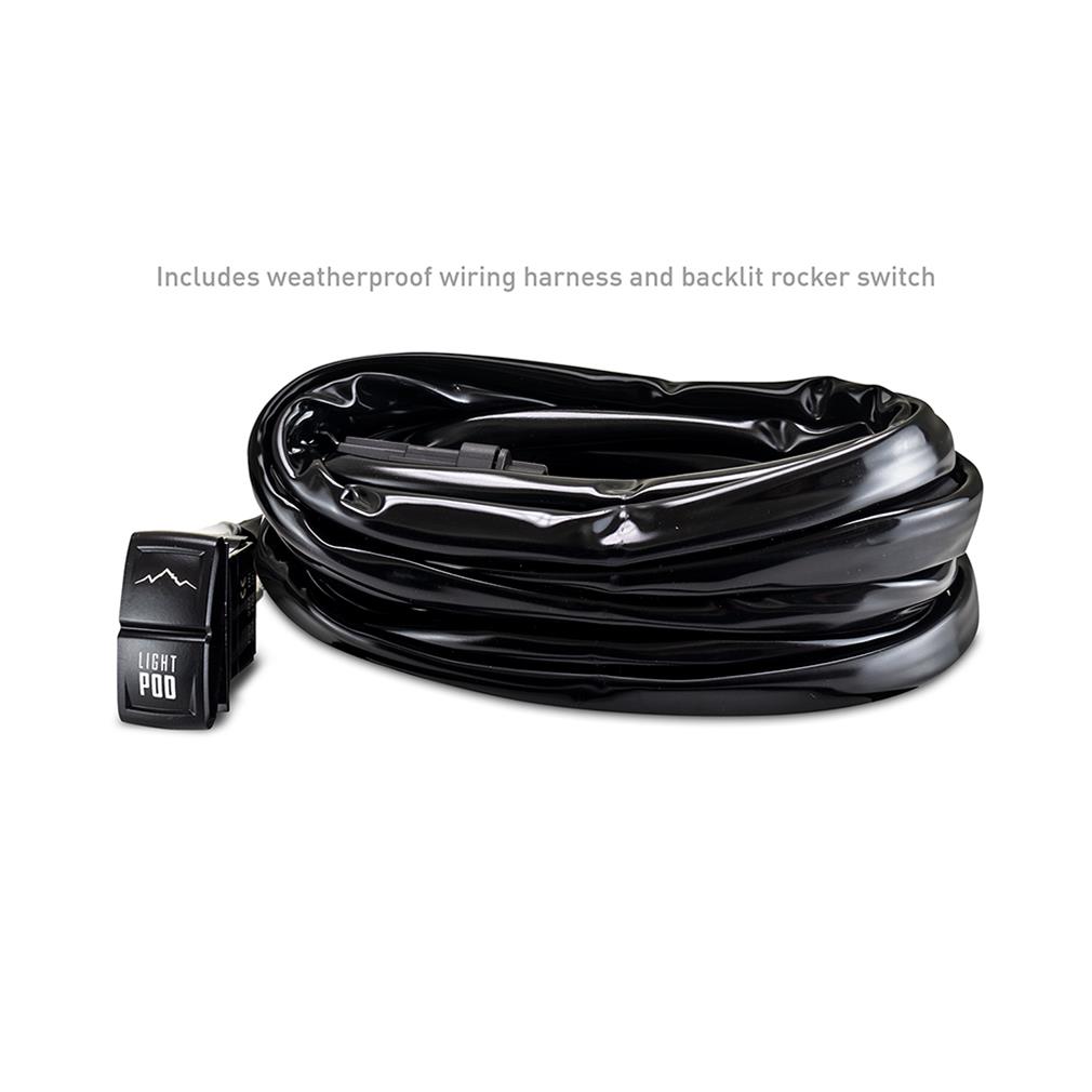 Borne Off-Road Light Pods (Kit of 2) 3x3 Flood thumbnail 6