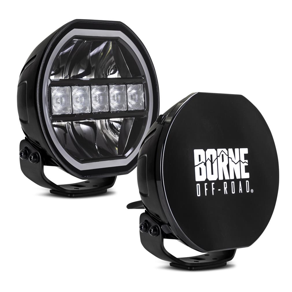 Borne Off-Road Light (Kit of 2) 7in Round thumbnail 6