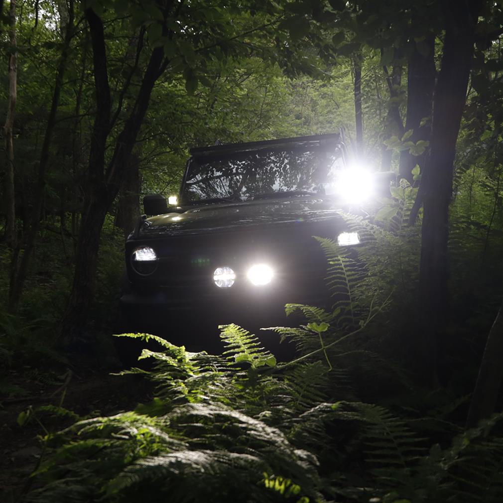 Borne Off-Road Light (Kit of 2) 7in Round thumbnail 2