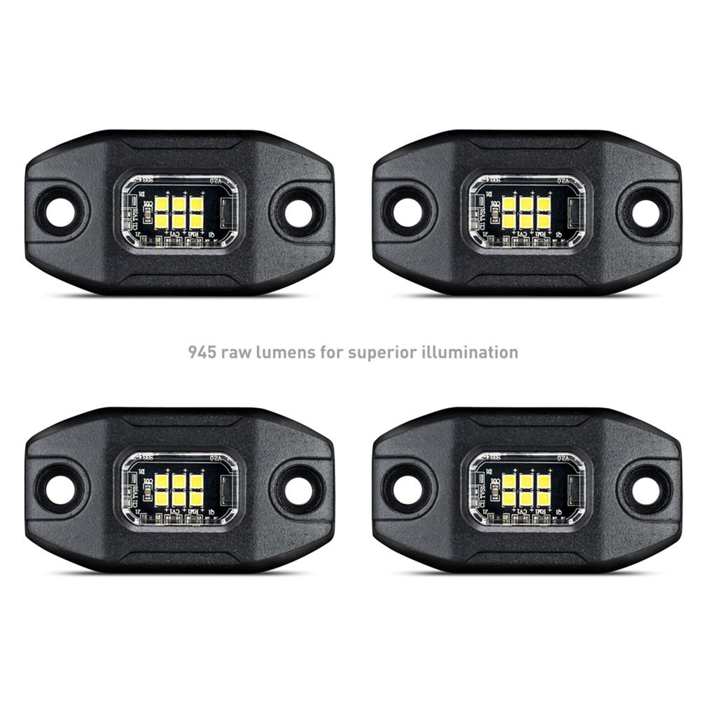 Borne Off-Road Rock Light (Kit of 4) Short Harness thumbnail 3