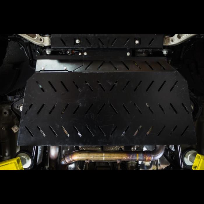 Borne Off-Road Differential Skid Plate For 2017+ Ford Raptor - 5/32" Steel, Direct Fit
