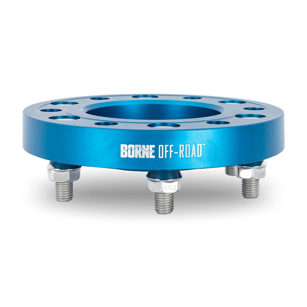 Mishimoto Wheel Spacers - 6x135 - 87.1 - 25 - M14 - Blue thumbnail 4