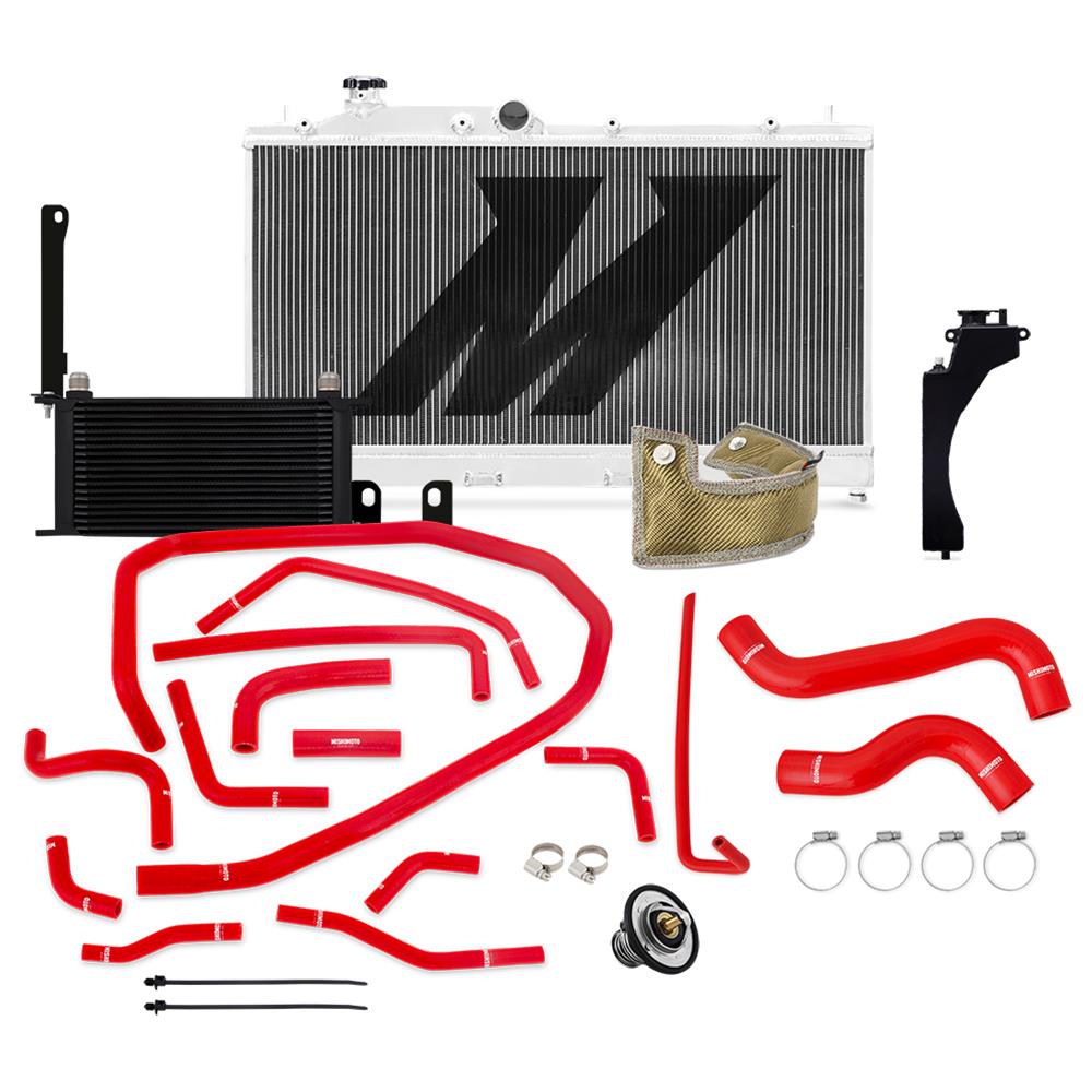 Mishimoto Performance Radiator Essentials Bundles for 2015-2021 WRX - MMB-WRX-006 Radiator, Ultimate Bundle, Aluminum, Natural, Subaru, WRX, Kit