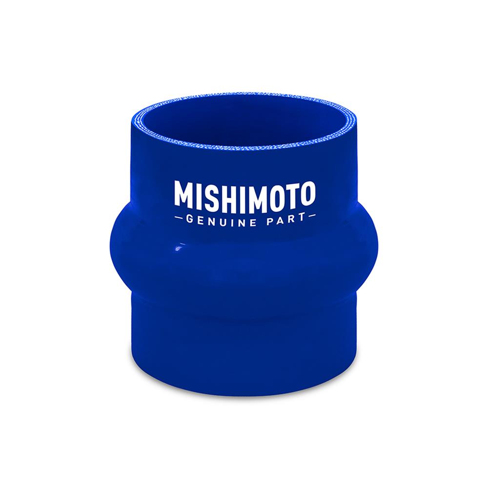 Mishimoto Silicone Hose Couplers MMCP-3HPBL 3" Hump Straight Coupler, Blue thumbnail 2
