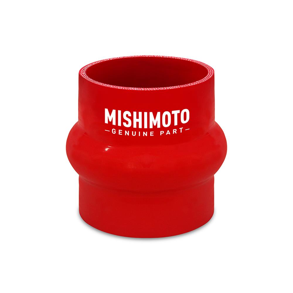 Mishimoto Silicone Hose Couplers MMCP-4HPRD 4" Hump Straight Coupler, Red