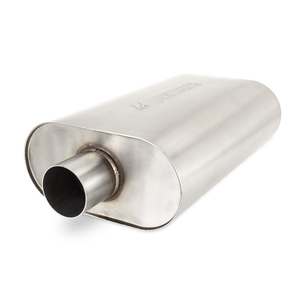 Mishimoto Universal Resonator with 2.5in Inlet/Outlet - Brushed thumbnail 3